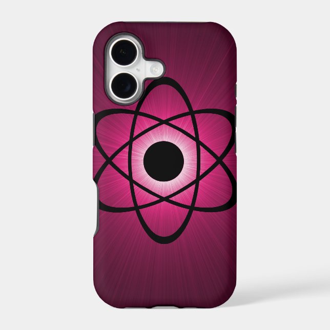 Nerdy Atomic BT iPhone 5 Case, Pink (Back)