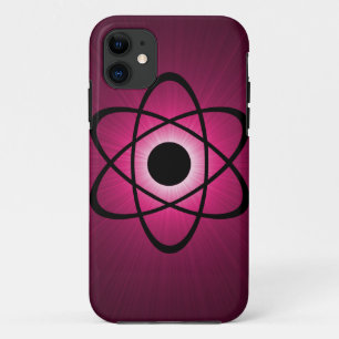 Nerdy Atomic BT iPhone 5 Case, Pink 11 Case