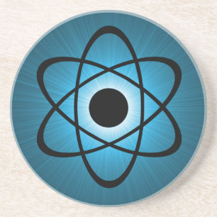 Nerdy Atomic Coaster, Blue Coaster