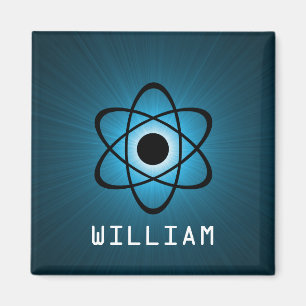 Nerdy Atomic Magnet, Blue Magnet