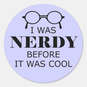 Nerdy Avant C'Était Stickers Cool