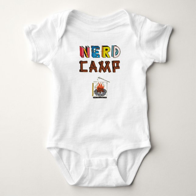 Nerdy Baby Gear Bodysuit (Front)