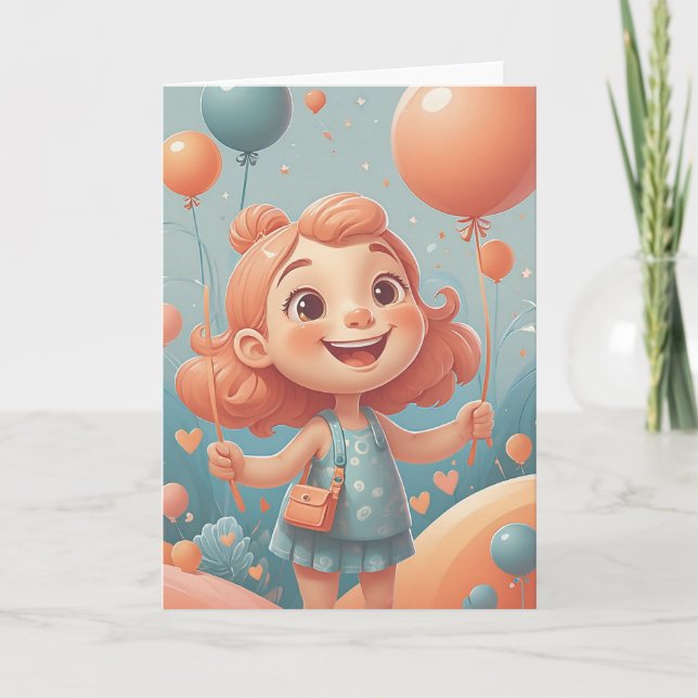 Nerdy Birthday Delight Card (Front)