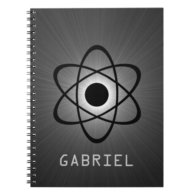Nerdy Carnet atomique, gris (Devant)