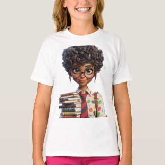 nerdy diverse girl T-Shirt