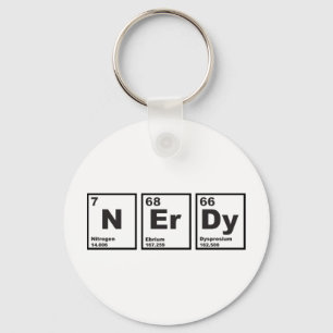 Nerdy Elements Keychain