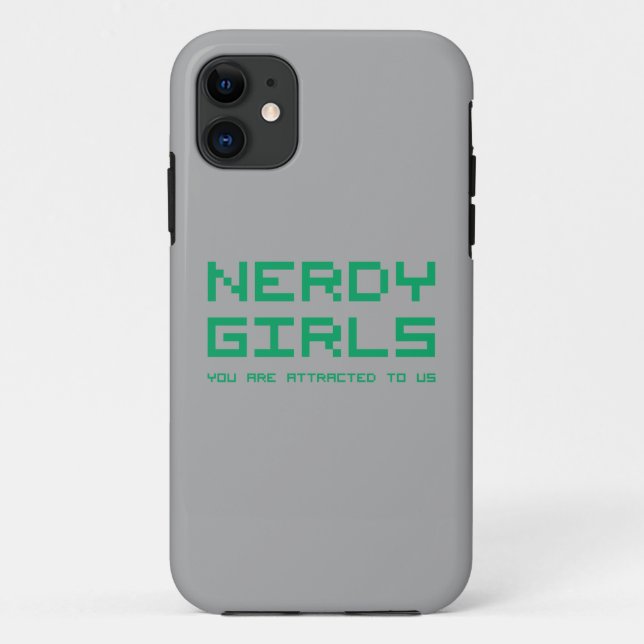 Nerdy Girls 2 Case-Mate iPhone Case (Back)