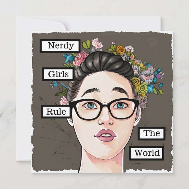 Nerdy Girls Rule the World (Front)