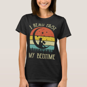 Nerdy I Read Past My Bedtime Reading Book Teacher T-Shirt