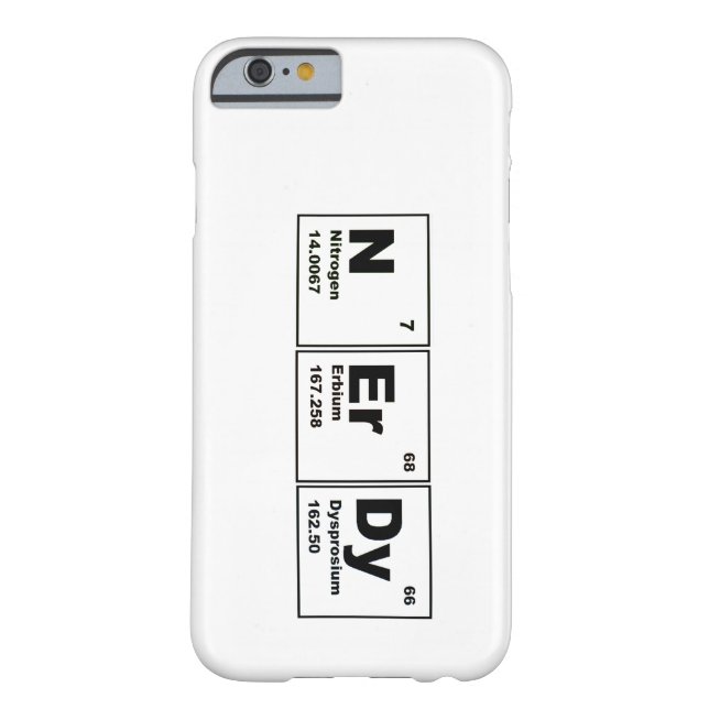 Nerdy iPhone 6 case (Back)
