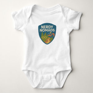 Nerdy Nomads Baby Bodysuit – Adorable Adventure Aw