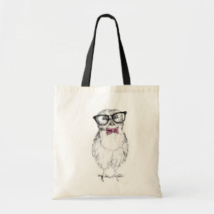 Nerdy Owlet Tote Bag