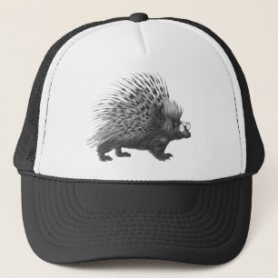 Nerdy Porcupine Trucker Hat
