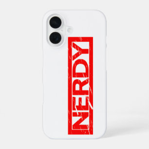 Nerdy Stamp iPhone 16 Case