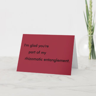 Nerdy Valentine's Day card