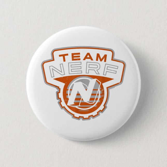 Nerf Team Nerf Logo 2 Inch Round Button (Front)