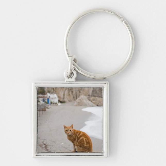 nerja malaga andalusia spain keychain (Front)