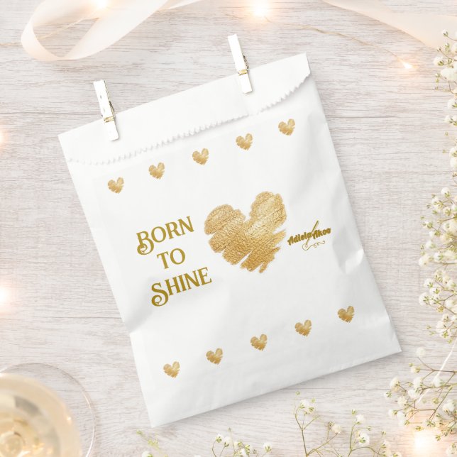 Nés pour illuminer les sacs à main blancs (Coupé)