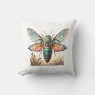 Neseuterpia 130924IREF205 - Watercolor Throw Pillow
