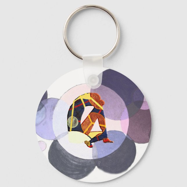 Neshama Keychain (Front)
