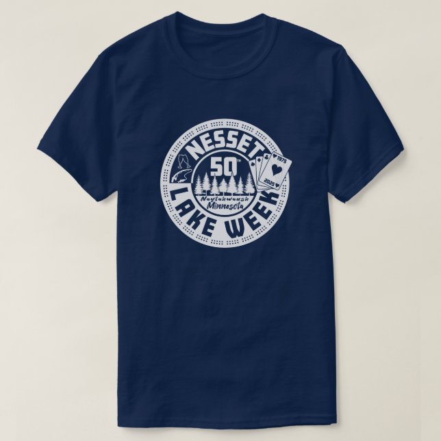 Nesset Cards Front Centre T-Shirt (Design Front)