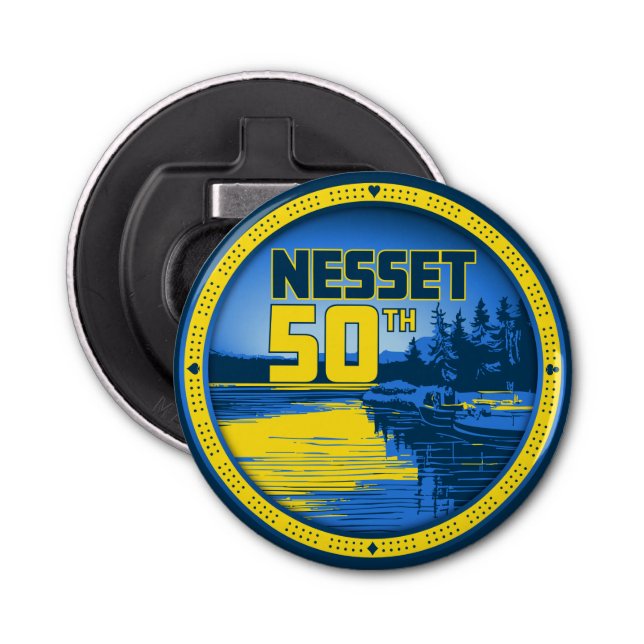 Nesset Reflection Magnetic Bottle Opener (Front)