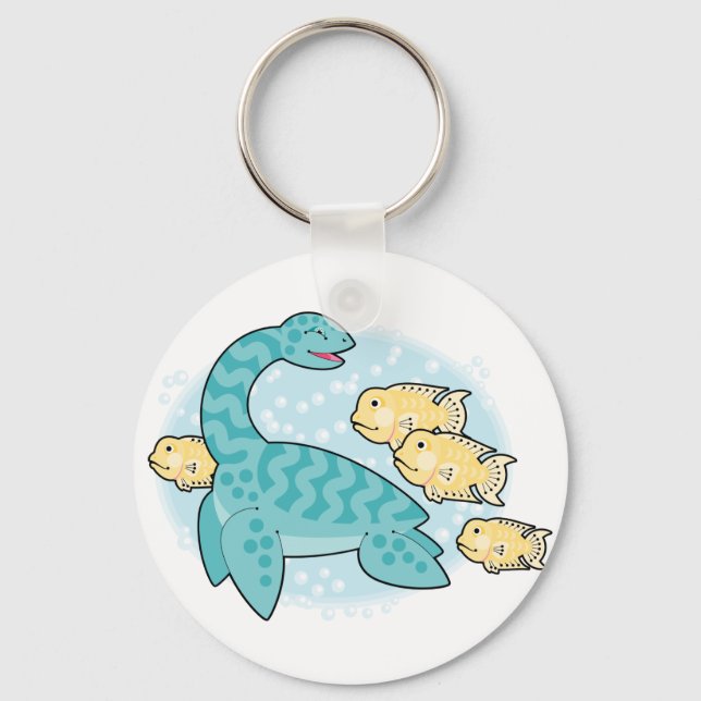 nessie and friends keychain (Front)