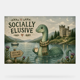 Nessie insaisissable socialement Cryptide cosy Loc