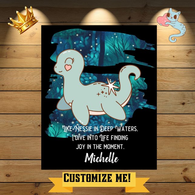 Nessie Motivational Cryptid Poster (Creator Uploaded)