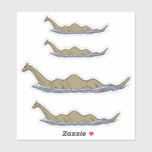 Nessie the Loch Ness Monster (Sheet)