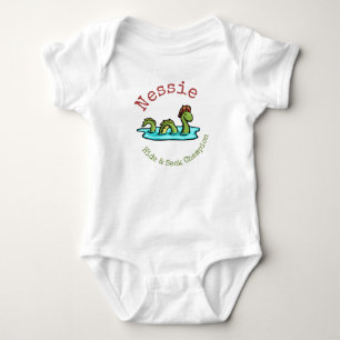 Nessie, the Loch Ness Monster Bodysuit