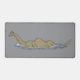 Nessie the Loch Ness Monster Desk Mat