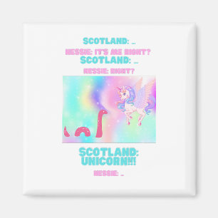 Nessie/Unicorn Magnet