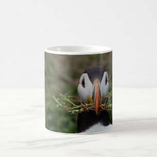 Nest Builder Puffin Coffee Mug