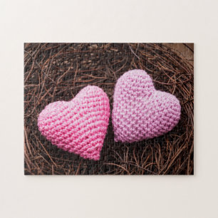 Nest With Hearts Jigsaw Puzzle