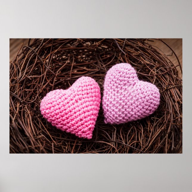 Nest With Hearts Poster (Front)