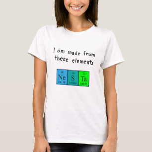 Nesta periodic table name shirt 14