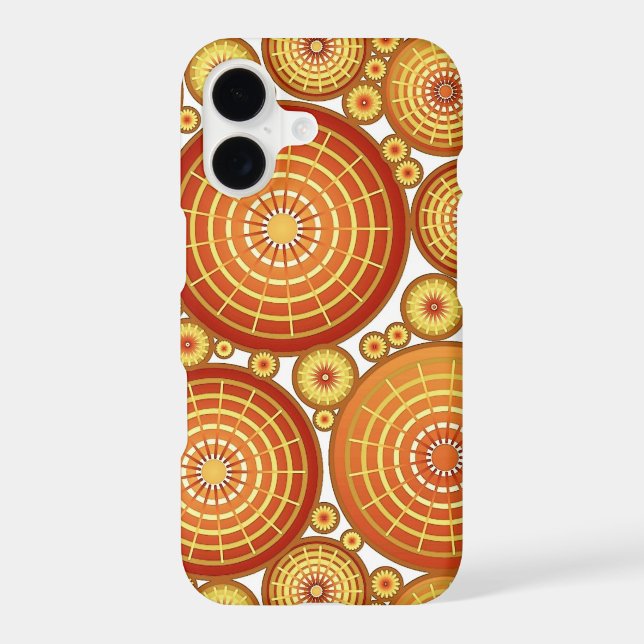 Nested wheels - copper and gold (Back)