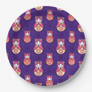 Nesting Doll Paper Plate