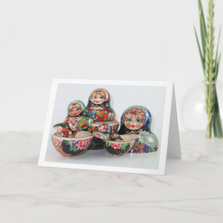 Nesting Dolls Greeting Card