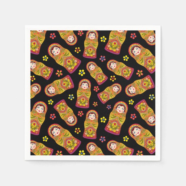 Nesting Dolls Napkin (Front)
