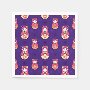 Nesting Dolls Napkin
