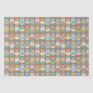Nesting Dolls Tissue Paper