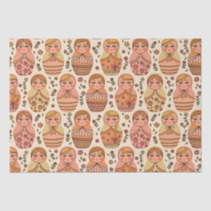 Nesting Dolls Tissue Paper