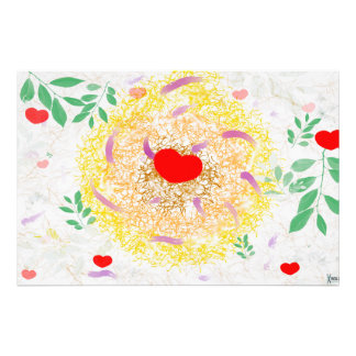 Nesting Hearts Photo Print