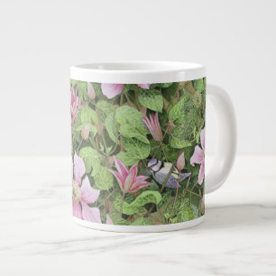 Nesting in Clematis Large Coffee Mug