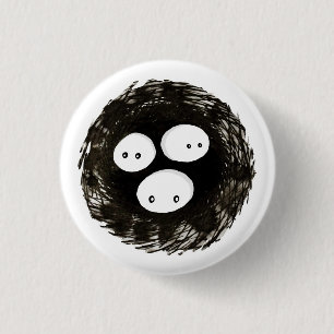 Nesting Spirits 1 Inch Round Button