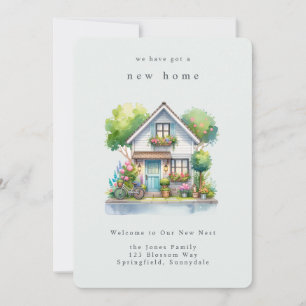 Nestled Haven New Home Greeting Card