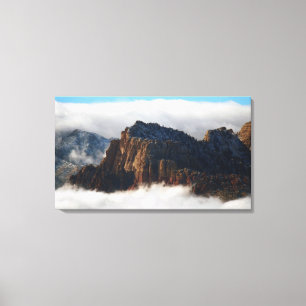 Nestled in the Clouds Print on Canvas 33" x 19" x