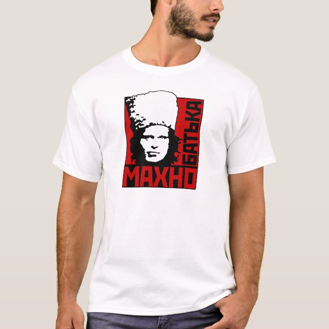 Nestor Mahno T-Shirt (Front)